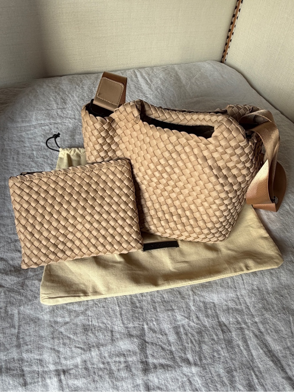 Naghedi Petit Bag with Matching Pouch